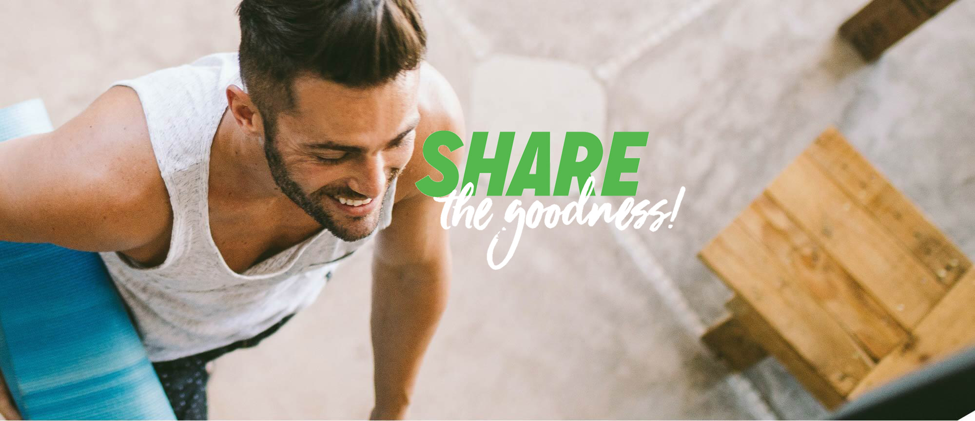 {"en-us":"Share The Goodness!"} hero image
